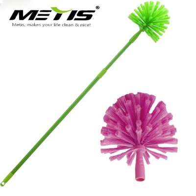 9104 1.5M Long Handle Plastic Cobweb Ceiling Fan Cleaning Broom Brush